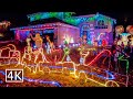 4k  christmas lights  rocklin california