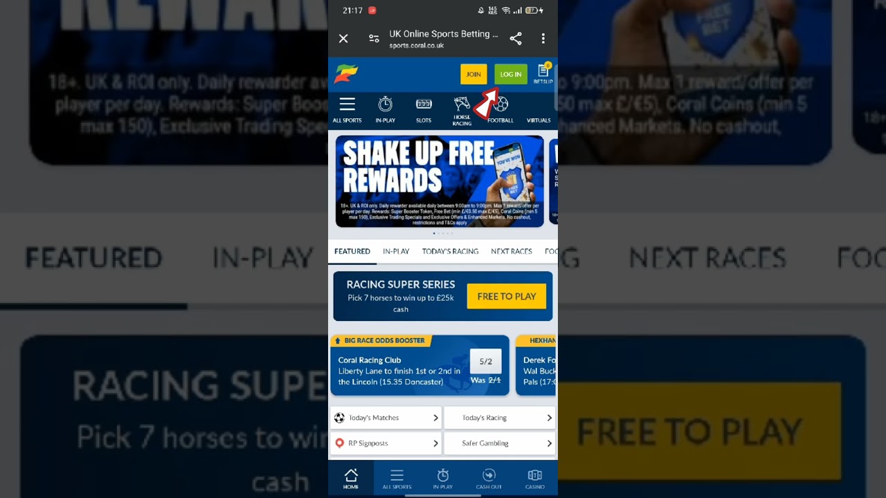 How to Login Coral sports Betting Account? Sign in to Coral Sports Betting Account on Android 2024