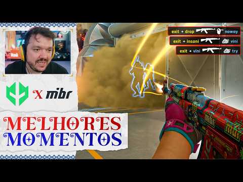 MIBR vs IMPERIAL - MELHORES MOMENTOS - RMR AMERICAS PERFECT WORLD SHANGHAI MAJOR 2024