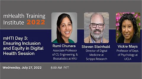 mHealth Training Institute 2022  - Day Three: Ensu...
