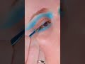 Ricking Blue from rick&morty collection + @Karlacosmetics lazy bones #makeup #indiemakeup