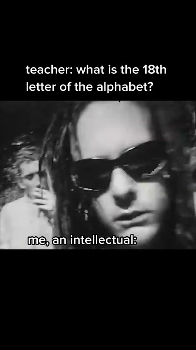 i thought it was Q 🏴‍☠️ #blind #korn #schoolmemes