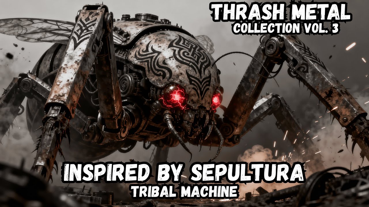 🔥 4K Trash Metal Collection Vol. 3 🔥 ( Full Album ) | Tribal Machine | Inspired by Sepultura