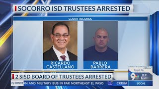 2 SISD Board of Trustee Members arrested