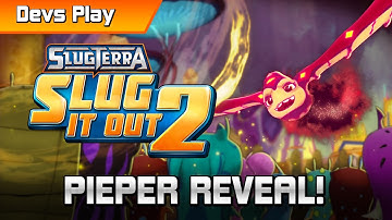 Slugterra: Slug it Out 2 DEVS PLAY | NEW SLUG! PIEPER REVEAL!