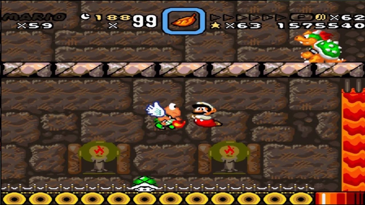 Super Mario World The Secret of the 7 Golden Statues 100 WORLD 8 YouTube