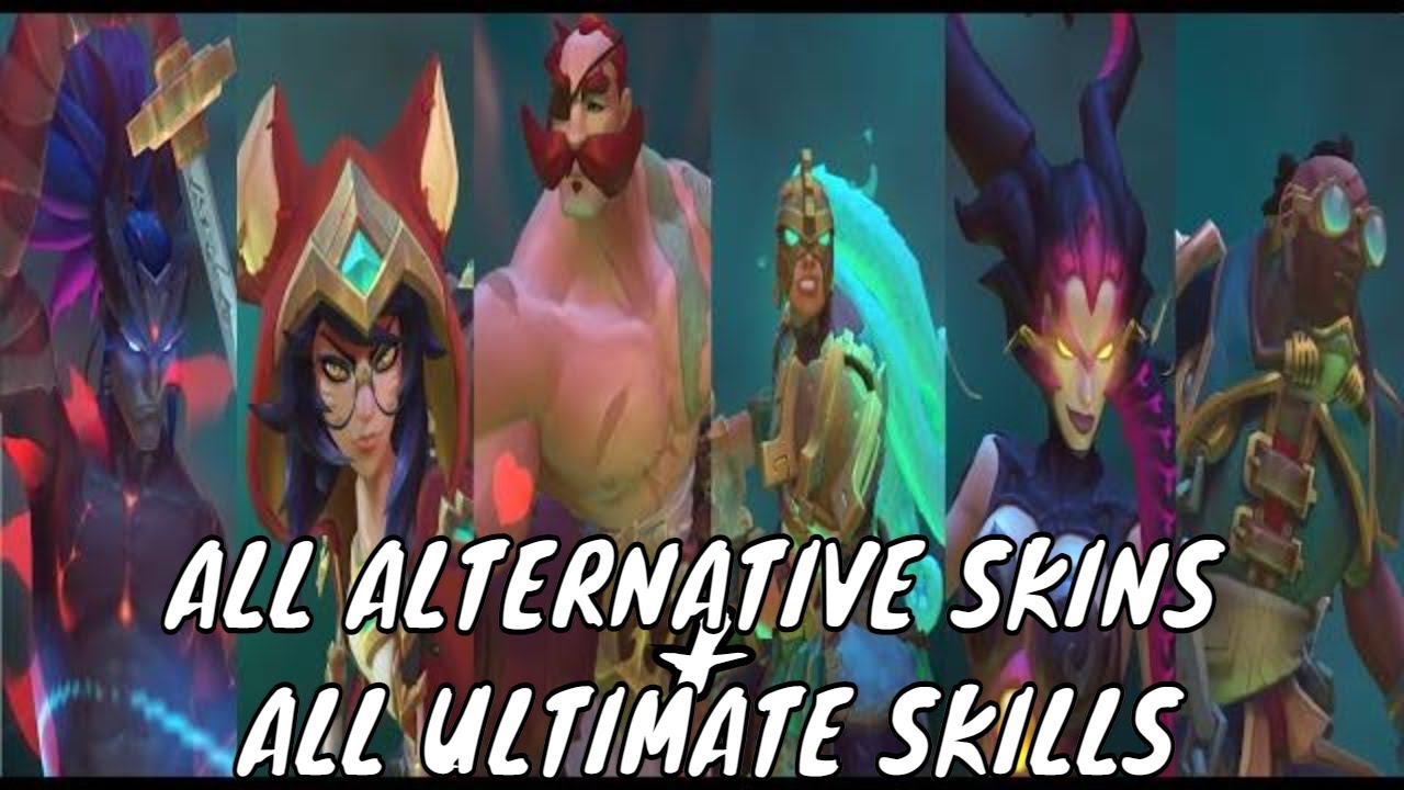 Ruined King: A League of Legends Story – All Alternative Skin + All Ultimate Skills