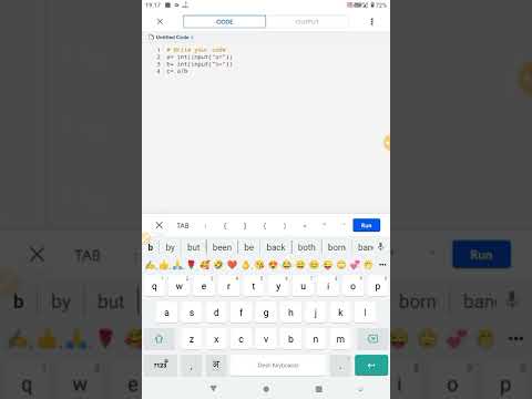 python programming in division c=a/b #python #pythonprogramming #divison #solution #coding #shorts