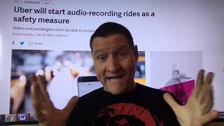 Uber will start audio recording rides as a safety measure  Your thoughts