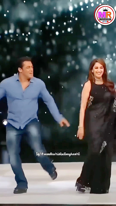 Salman Khan and madhuri dixit beautiful dance // #shortsfeed #viralvideo #10millionviews #tiktok