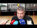 Miguel Méndez, en la previa del duelo de cuartos de final