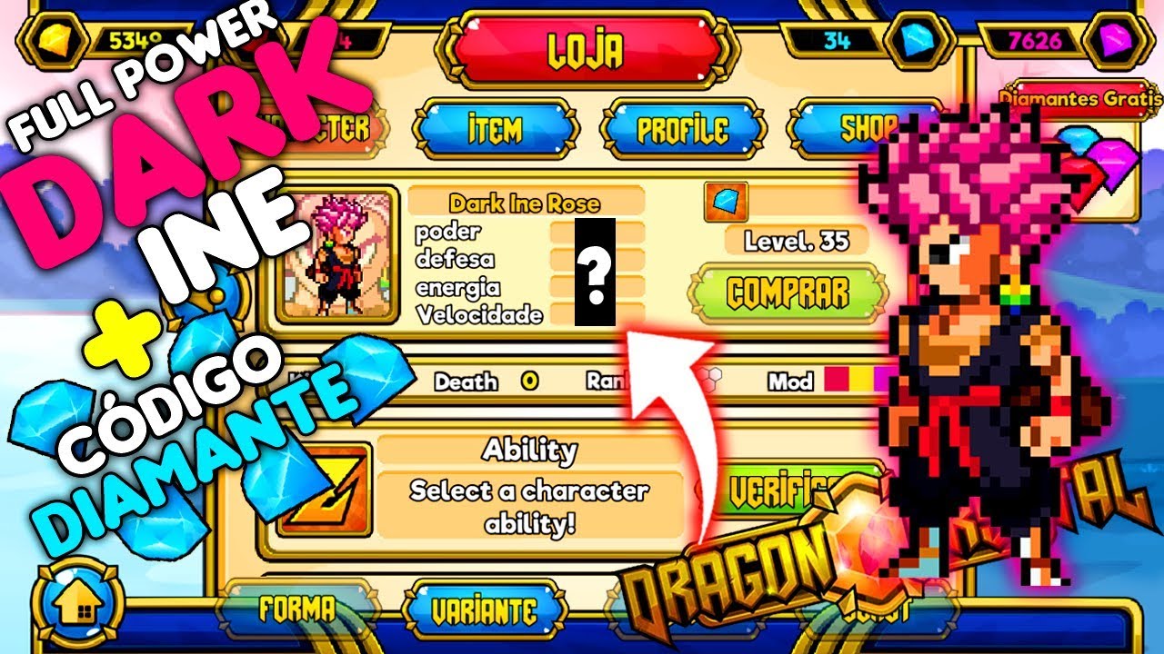 jogo de tiro iphone CONSEGUI DARK INE FULL POWER SERÁ QUE É O MAIS FORTE? + CÓDIGO DIAMANTE - DRAGON CRYSTAL
