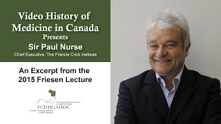 Sir Paul Nurse - Science and the economy