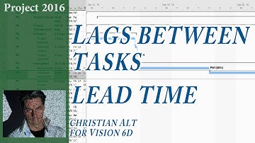 # 22 MS Project 2016 ● Add a Lag Between Tasks ● Easy  ● PMP  ● CAPM