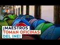 ¿CNTE podría boicotear las elecciones en Oaxaca? Maestros toman instalaciones del INE