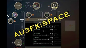 AU3FX:Space - AUv3 Reverb Demoed with SynthMaster Player & TAL-U-NO-LX & Voice - iPad Version