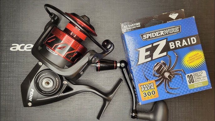 How to put fishing line to spinning reel : EASY AND SAFE SECURED 