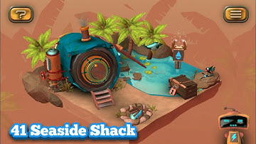 41 Seaside Shack | Play Story | Tiny Robots Recharged Android Gameplay | HD