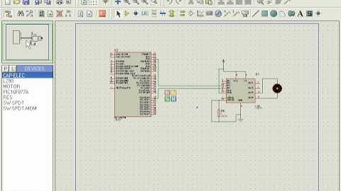 PIC 16F877A CONTROLLER DRIVING A MOTOR USING H-BRIDGE