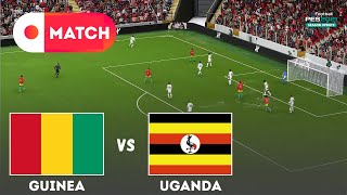 Uganda vs Guinea | Nations Championship Simulation 2025 | eFootball Pes 21 Gameplay