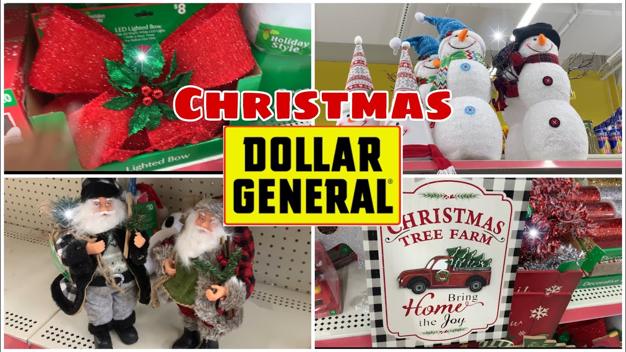 Dollar General Holiday Edition 2019 Shop With Me Christmas 🎄 Decor Shop With Me - YouTube