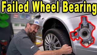 How To Replace a PRESS IN Wheel Bearing ~ On The Car