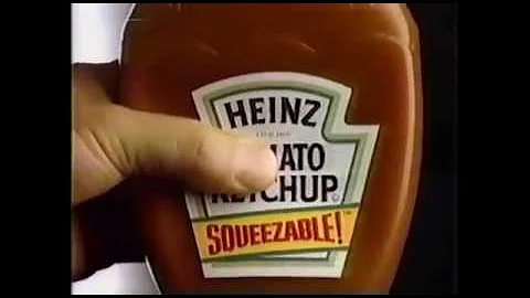 Squeezable Heinz Ketsup 1986
