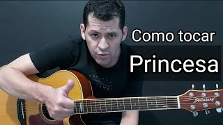 Video thumbnail of "Vídeo aula (Princesa) Amado Batista - Como fazer a batida"