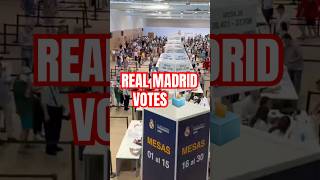 Real Madrid Elections Have Started! 🗳️⚪️😱
