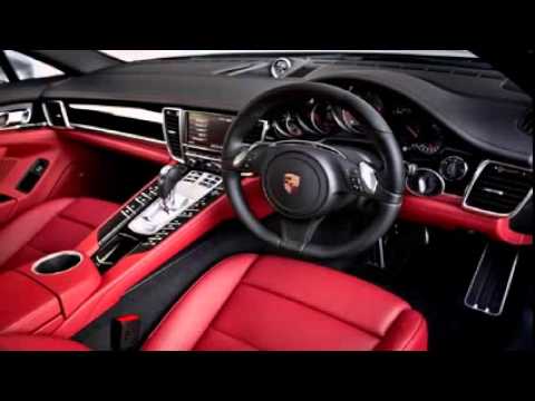 Porsche Panamera White Red Interior Youtube