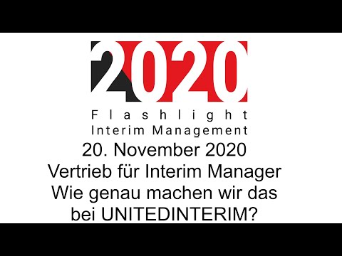 Interim Management: Vertrieb für Interim Manager | Wie genau machen wir das bei UNITEDINTERIM?