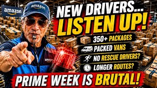 Amazon Prime Week Explained: What All New Drivers NEED to Know 😳 #amazon #prime #peakseason #new 