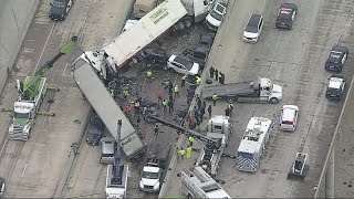 City of Fort Worth news conference on deadly freeway pile up crash