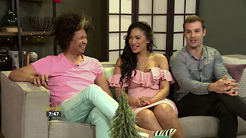 The cast of Aunty Merle visits Expresso Show