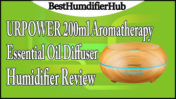 URPOWER 200ml Aromatherapy Essential Oil Diffuser Humidifier Review