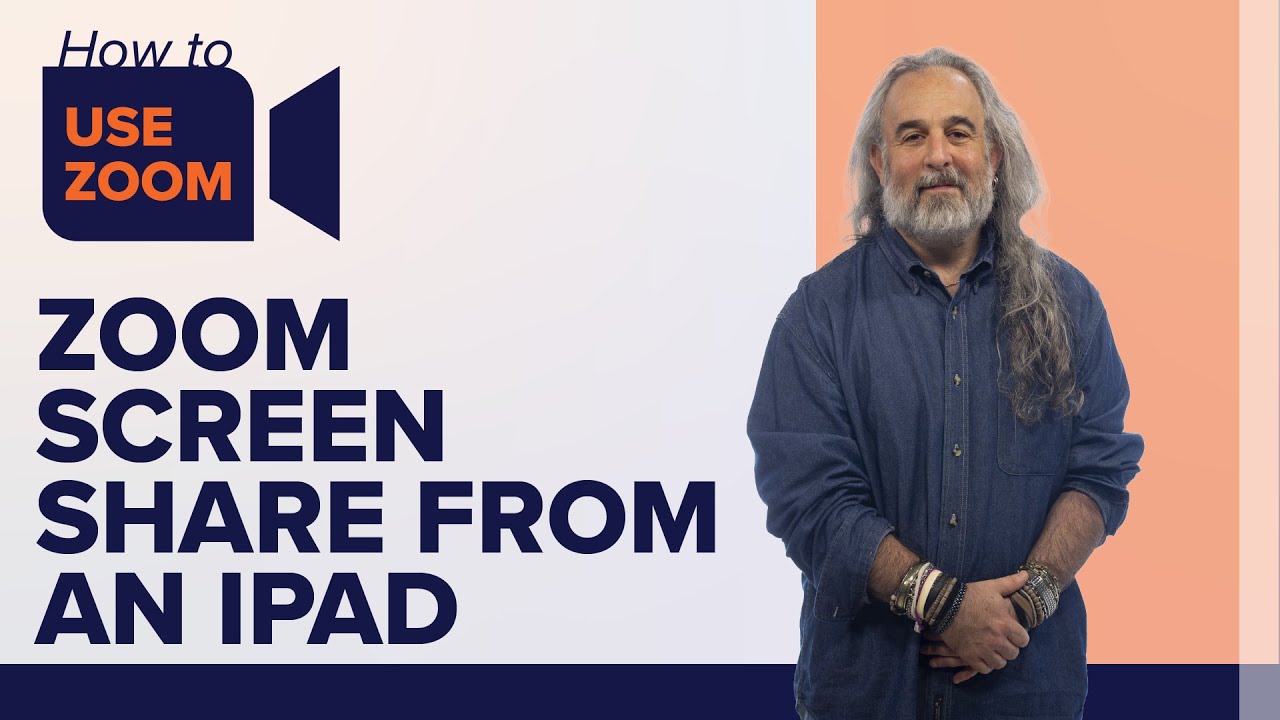 How to Use Zoom Screen Sharing from an iPad | How to... - youtube