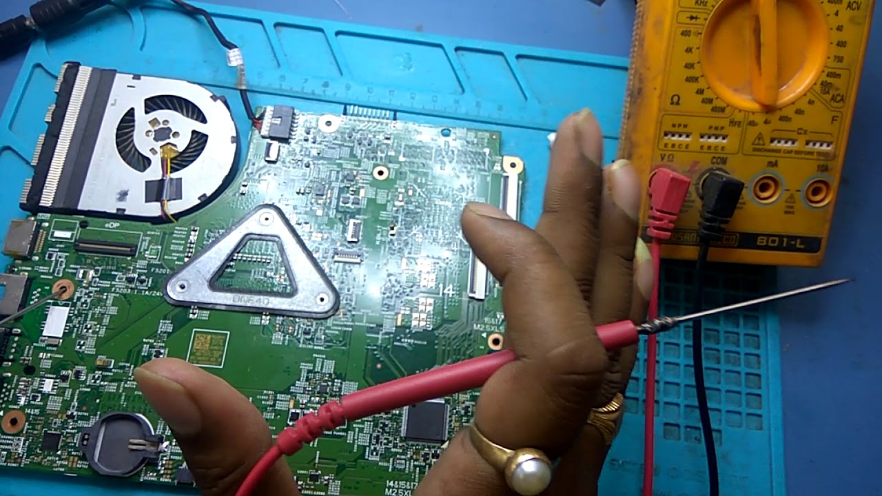 Learn How to repair No power on laptop step by step (Demo)