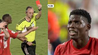 😱 Breel Embolo SENT OFF for FAKE DIVE! Red Card, Tears & Massive VAR Drama vs Argentina!