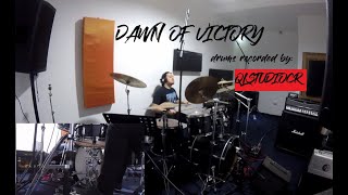 Recording Drums ♫♪  - Dawn of Victory (Rhapsody) cover by Luis Miguel Gonzalez