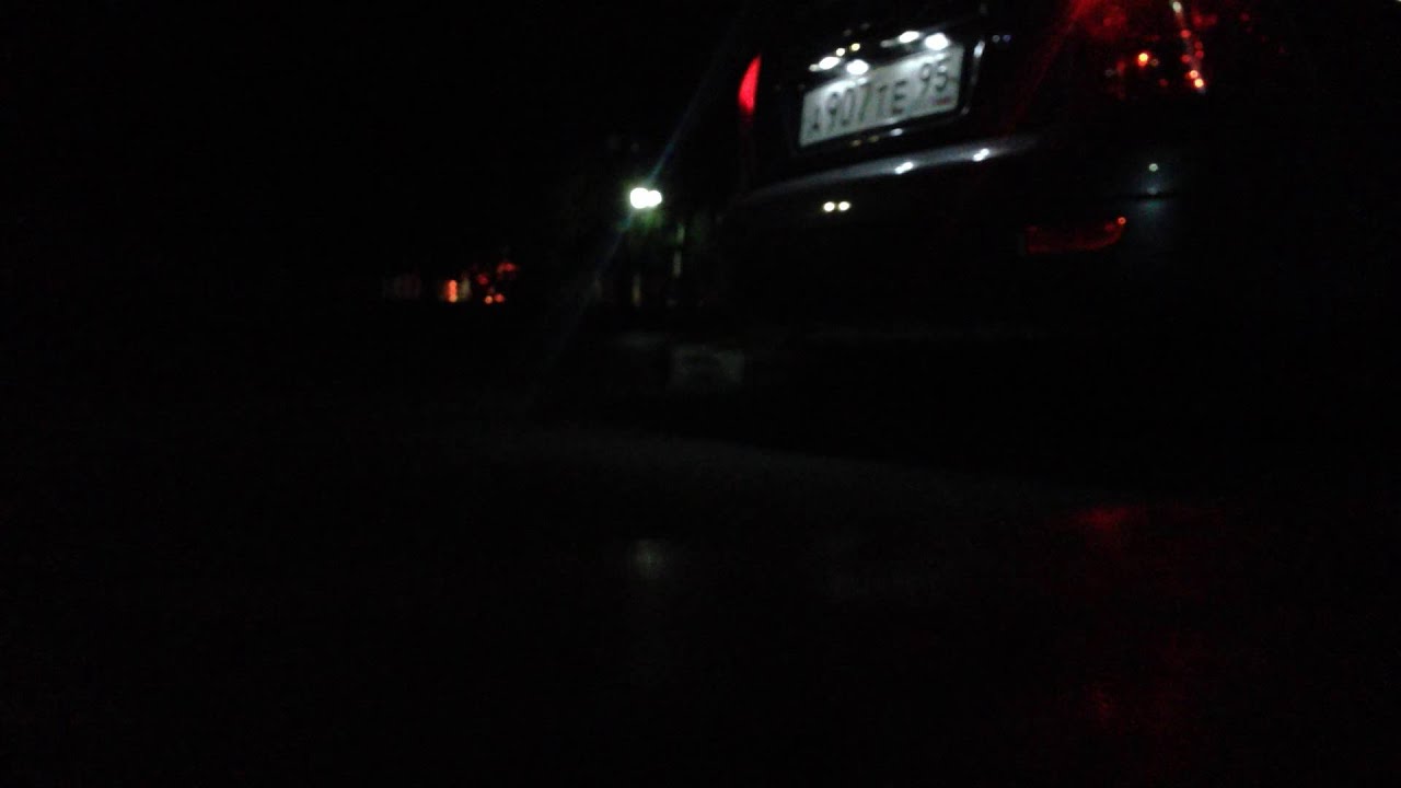 Приора: звук выхлопа.. Глушитель.. стингер - YouTube