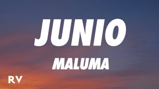 Maluma - Junio (Letra/Lyrics) Resimi