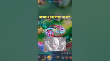 Obsidia Counter Please 🥱 #mobilelegends #xborg #mlbb #gamingcontent #mlbbindia #shorts