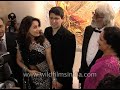Madhuri Dixit arrives at MF Hussain Painting Exhibition inspired by her and movie Devdas Whatsapp Status Video Download Free
