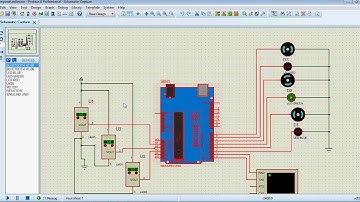 Sistemas Embebidos UNAD - Proteus de sensores de temperatura activando motores en un arduino UNO