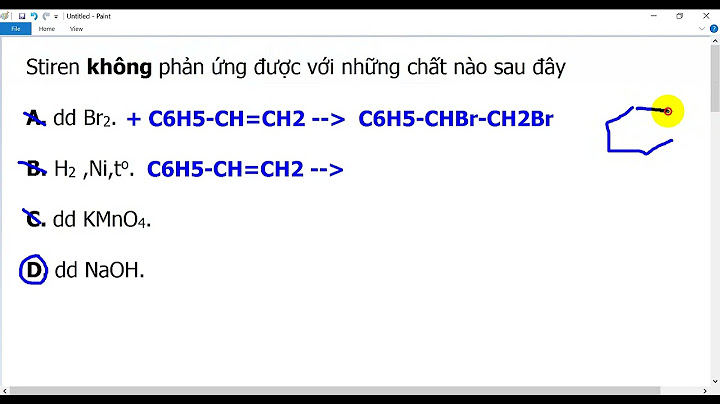 Cchaats nào tác dụng được với naoh và nước br2 năm 2024