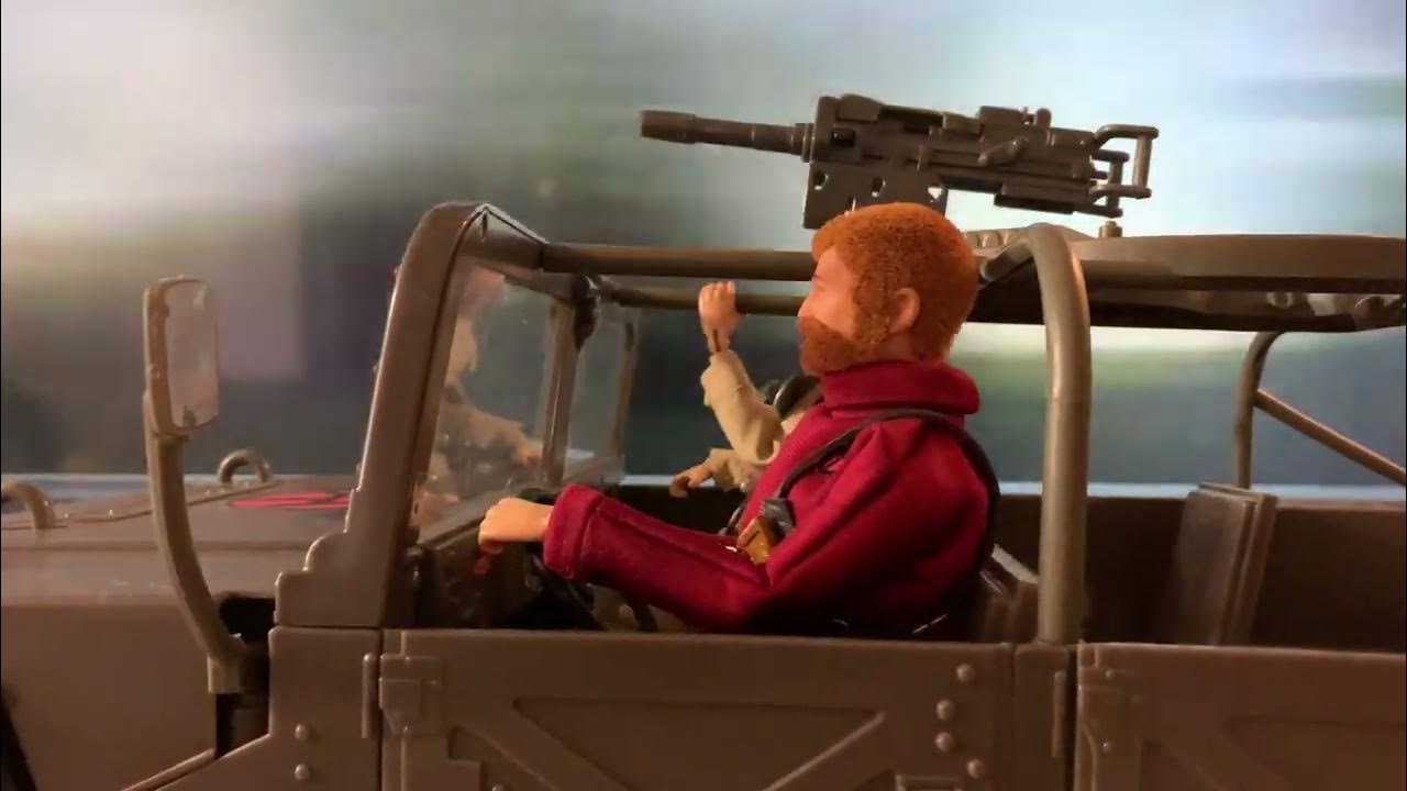 A GI Joe Toy Story Hot Roddin in the Humvee YouTube