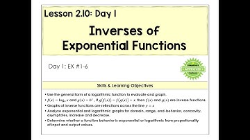 2.10-A Inverses van exponentiële functies video