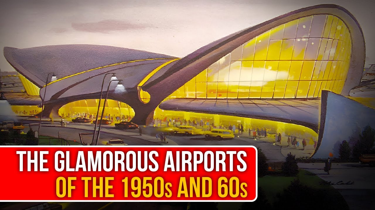 Vintage Airports: When Flying Was Exclusive and Stylish - YouTube