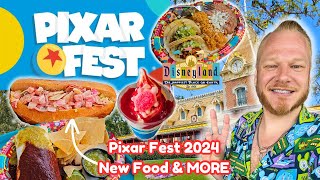 Pixar Fest Disneyland & California Adventure | NEW Food, Merch, Characters, Parade, and Night Show!