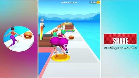 Twerk Race 3D Gameplay Walkthrough Part 2 All Levels Android Ios